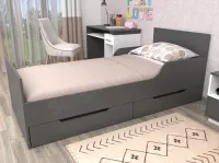 Ágykeret 90x200 BL betét 2db ágyneműtartó+ leesésgátlóval 3